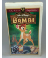 Disney’s Bambi Masterpiece Collection VHS 1997 55th Anniversary Limited ... - £11.76 GBP