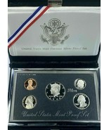 1998-S US Mint Premier Proof Silver Set BOX + COA - OMP Beautiful Coins ... - €51,76 EUR