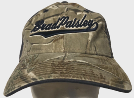 Brad Paisley Camo Green C&amp;W Country Western Strapback Music Hat Cap One Size - £6.19 GBP