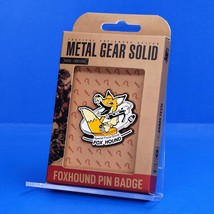 Metal Gear Solid FOXHOUND Limited Edition Enamel Pin Badge Art Figure MGS Snake - $9.89