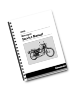 KAWASAKI MOTORCYCLE W800 EJ800 AB AC AD AE AF AG SERVICE MANUAL2011 TO 2016 - $52.81