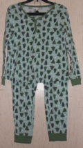 Excellent Womens Lc Lauren Conrad Knit Long John Base Layer Pajama Set Size L - £25.20 GBP