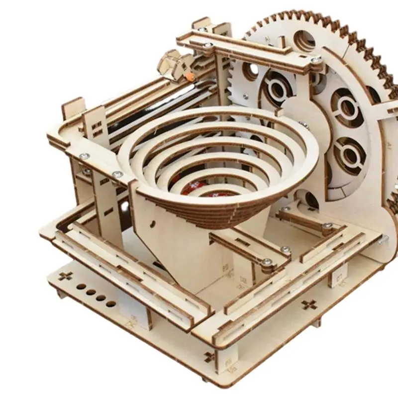 3D Wooden Puzzle DIY Run Model Building Kits Science and Technology Electr - £17.15 GBP+