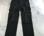 Victorinox Cargo Pants Mens 33x34 Black Straight Leg Cotton Blend EUR 50 - $18.49