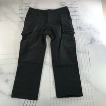 Victorinox Cargo Pants Mens 33x34 Black Straight Leg Cotton Blend EUR 50 - $18.49