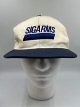 Vtg Sigarms Snapback Hat Made in USA Snapback Swingster Cap READ - $12.59