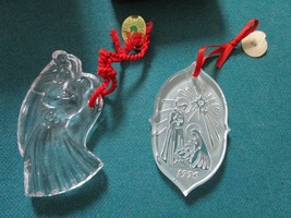 Waterford Crystal 1996 Ornaments Angel / Song Of Christmas Pick 1 - £23.91 GBP