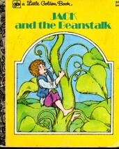 Vintage Little Golden Book Jack and the Beanstalk 545 - £4.61 GBP