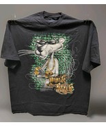 Vintage Y2K Pink Style Pink Panther Bling Gangster Hip Hop Rap Size 3 XL - $7,290.59 MXN