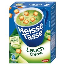 Heisse Tasse HOT MUG Soup: CREAMY Leek soup -Pack of 3 -FREE SHIPPING - £6.45 GBP