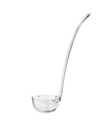 Mouth Blown Lead Free Crystal Gravy Dressing Or Punch Ladle - $1,816.43 MXN