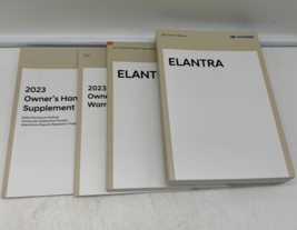 2023 Hyundai Elantra Owners Manual Set OEM D02B69007 - £28.90 GBP