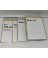 2023 Hyundai Elantra Owners Manual Set OEM D02B69007 - £29.05 GBP