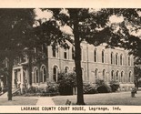 Lagrange Indiana IN - Lagrange County Court House UNP DB Postcard T17 - £5.48 GBP