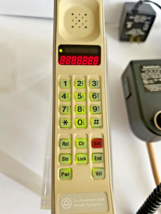 Motorola Dynatac Brick Vintage Cell Phone 8000M 1992 Beige-Cream Tested Unlocked - £599.26 GBP