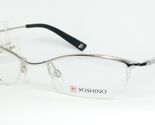 YOSHINO OL 01-31550-01 0903 GAFAS DE SOL DE PLATA TITÁN 50-20-135mm Japón - $96.70