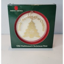 VTG American Greetings Old Fashion Christmas Tree Christmas Ornament AX-... - £10.06 GBP