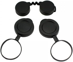 10X42 Optics Binocular Caps, Objective Lens Caps Rubber Waterproof Binoc... - £29.93 GBP