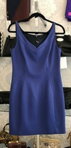 ELIE TAHARI Blue Sleeveless Stretchy Sheath Dress Style# CNIK3602 Size 10 $398  - £126.93 GBP