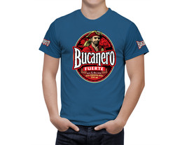 Bucanero Beer Blue T-Shirt, High Quality, Gift Beer Shirt - £25.53 GBP