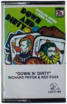 Richard Pryor &amp; Redd Foxx Down Dirty Cassette Tape Laff Records Stand-Up Comedy - £16.34 GBP