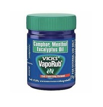 Vicks Vaporub Cold Vaporising Ointment Camphor Breath-Relief 50g x 1 Jar - £10.30 GBP