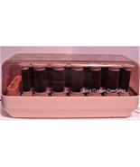 Vintage Clairol Custom Care Setter Curlers Velvet Hot Rollers  KF-20-1 - £32.60 GBP