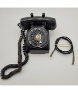 Vintage 1959 Leich 105M-30 Black Rotary Dial Desk Telephone Phone Parts ... - £23.22 GBP