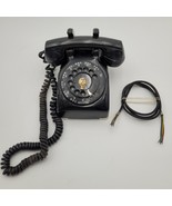 Vintage 1959 Leich 105M-30 Black Rotary Dial Desk Telephone Phone Parts ... - $566.32 MXN