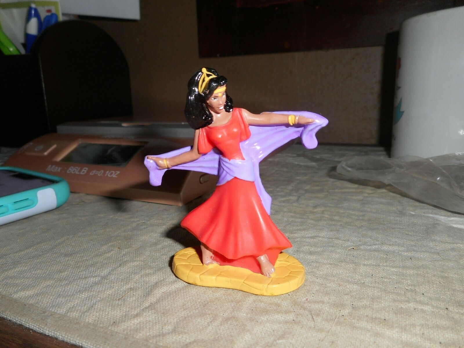 Primary image for Disney The Hunchback Of Notre Dame Esmeralda Loose 2.75" PVC Figure Applause