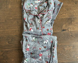 Laura Ashley Pajama Set West Highland Dog Scottie sz L Christmas Westie New - $46.49