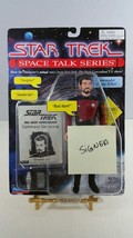SIGNED Star Trek The Next Generation Space Talker Commander Riker Action Figure - £118.02 GBP