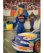 Barbie 50th Anniversary NASCAR 1848 - 1998 w/ Cert of Authenticity - £14.84 GBP