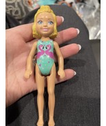 Barbie Chelsea Color Reveal Toy Doll Blonde Figure Flamingo Swimsuit San... - $108.22 MXN