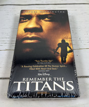 Remember the Titans VHS Tape Disney Denzel Washington New Sealed - £3.09 GBP