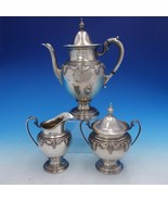 Stradivari by Wallace 3 Piece Sterling Silver Coffee Set Number 6350 (#4... - $42,765.50 MXN