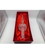 Waterford Crystal Tree Topper Christmas Ornament in Original Box - $249.99