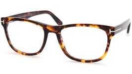 NEW TOM FORD TF5662-B 056 Tortoise Eyeglasses Frame 54-18-145mm B40mm Italy - £145.36 GBP