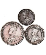 Arunrajsofia Quarter Anna, 1/2 Pice , 1/12 Anna British India George V 3... - €20,83 EUR
