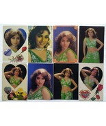 Bollywood Actor Actress Dancer Madhuri Dixit 8 Post card Postcard Lot Se... - £95.79 GBP