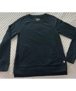 Lilly Pulitzer Luxletic Crew Neck Sweatshirt Black Women&#39;s Size XS GUC - $444.61 MXN