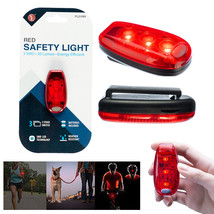 2Pc Bicycle Bike Rear Led Tail Lights Wireless Red Signal Lamp Flashlight Safety - £11.78 GBP