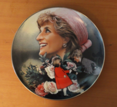 Diana Princess of Wales England&#39;s Rose Plate - £13.65 GBP