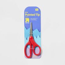 Up&up Kids 6" Pointed Tip Scissors Multicolor ABS Steel School Tool - $178.78 MXN