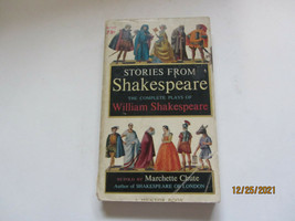 1956 Paperback Book Stories From Shakespeare By Marchette Chute - £7.15 GBP