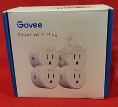 Govee Smart Plug WiFi Plugs Work Control Timer Google Assistant Alexa - £19.92 GBP