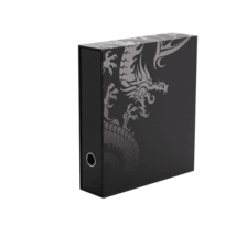 Card Binders &amp; Pages Dragon Shields: Black Sanctuary Slipcase Binder - $45.07