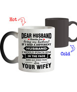 Magic Mug Gift for Husband Thanks for being my Husband Funny Gift for Hi... - £19.92 GBP