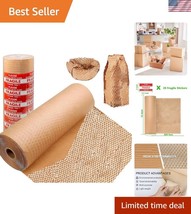 Eco-Friendly Honeycomb Packing Paper Roll 12&quot; x 400&#39; - Biodegradable &amp; D... - $48.00