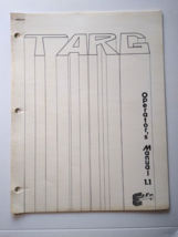 Targ Arcade Manual Operations Video Game Repair Information 1980 Exidy O... - £17.05 GBP